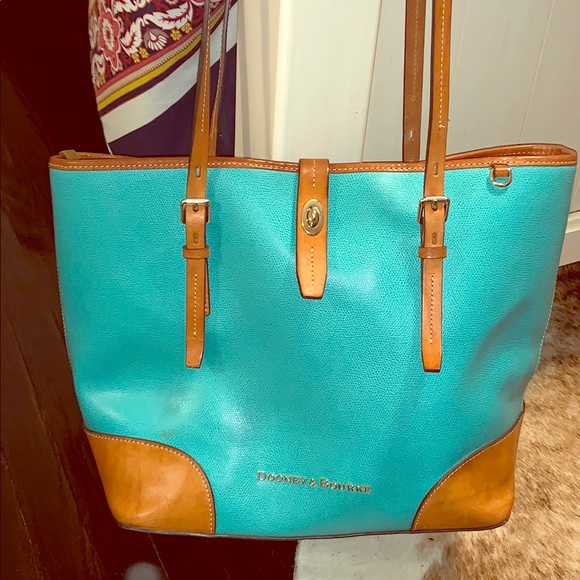 Dooney & Bourke Handbags - Rooney & Bourke Claremont Dover turquoise